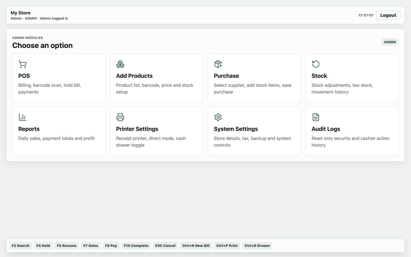 OrachiPOS module workspace